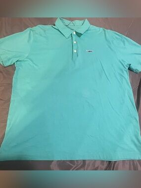 Patagonia Teal Green Polo Shirt
